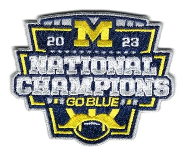 Michigan Wolverines National Champions Patch