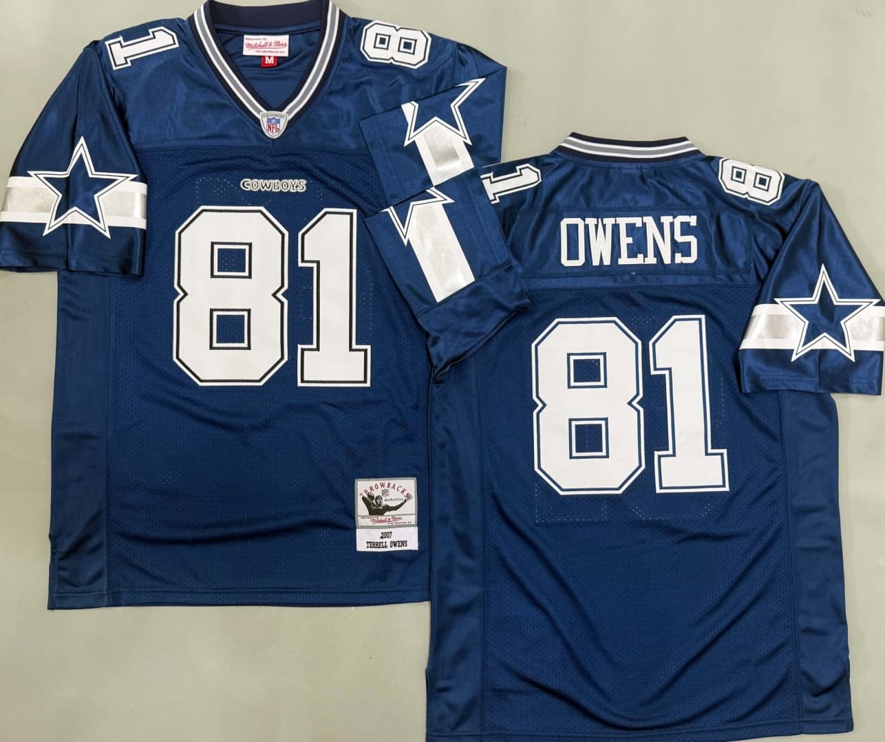#81 TERRELL OWENS Dallas Cowboys NFL  Jersey