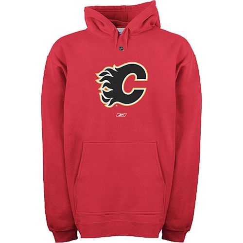 Calgary Flames Primary Logo Hooded Sweatshirt