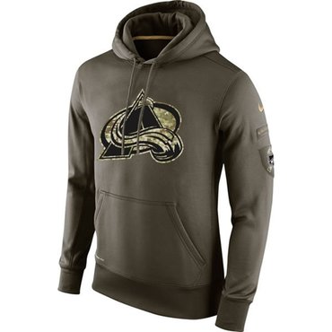 Colorado Avalanche Nike Salute To Service NHL Hoodie