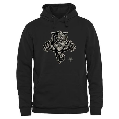 Florida Panthers Black Rink Warrior Pullover Hoodie