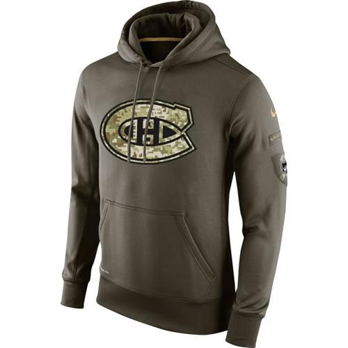 Montreal Canadiens Nike Salute To Service NHL Hoodie