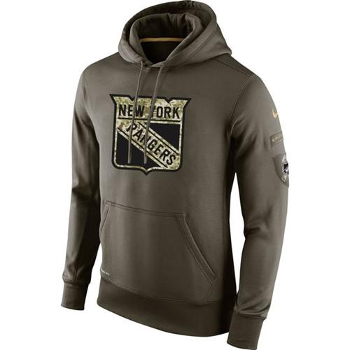 New York Rangers Nike Salute To Service NHL Hoodie
