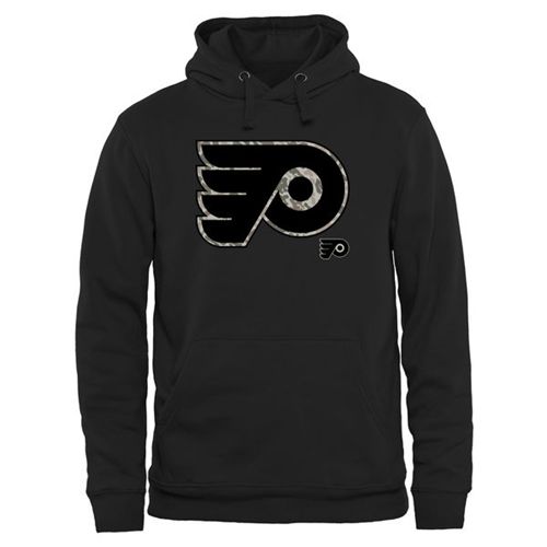 Philadelphia Flyers Black Rink Warrior Pullover Hoodie