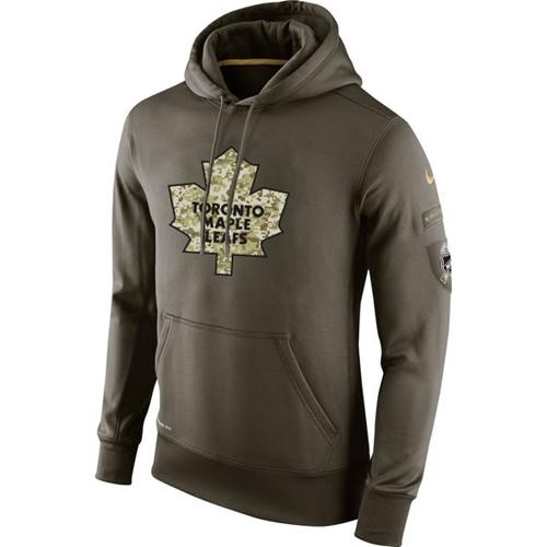 Toronto Maple Leafs Nike Salute To Service NHL Hoodie