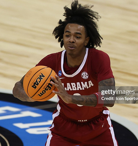  Alabama Crimson Tide #0 Labaron Philon Nike Crimson College Basketball Game Jersey 