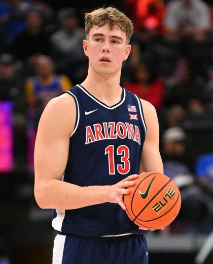  Arizona Wildcats #13 Motiejus Krivas Navy Retro College Basketball Game Jersey 