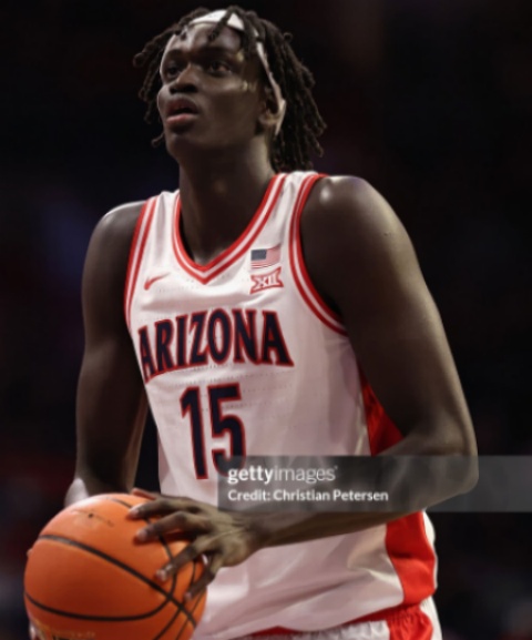  Arizona Wildcats #15 Sidi Gueye White Retro College Basketball Game Jersey 