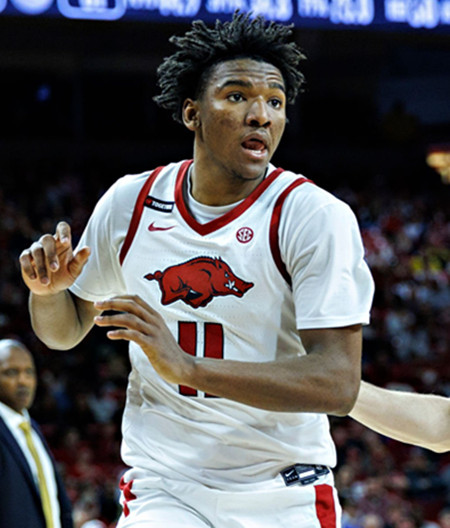  Arkansas Razorbacks #11 Karter Knox 2025 White College Basketball Special Edition Jersey 