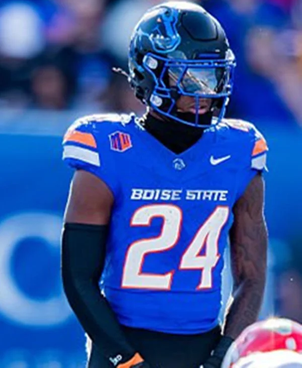  Boise State Broncos #24 Dylan Riley Nike 2025 Royal College Football Game Jersey 