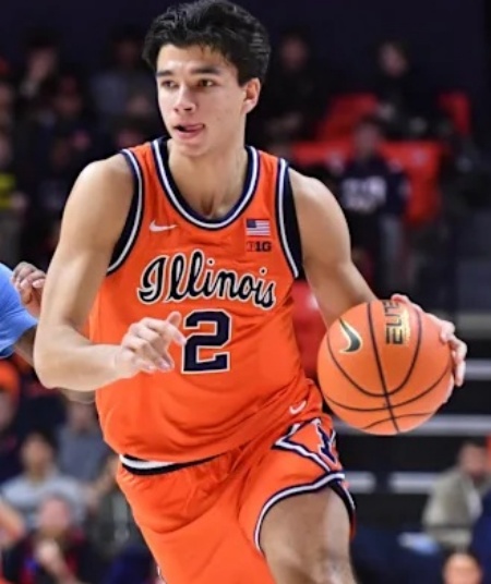  Illinois Fighting Illini #2 Andrej Stojakovic Orange Retro Basketball Game Jersey 