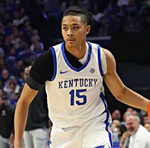  Kentucky Wildcats #15 Jaland Lowe White College Basketball Game Jersey 