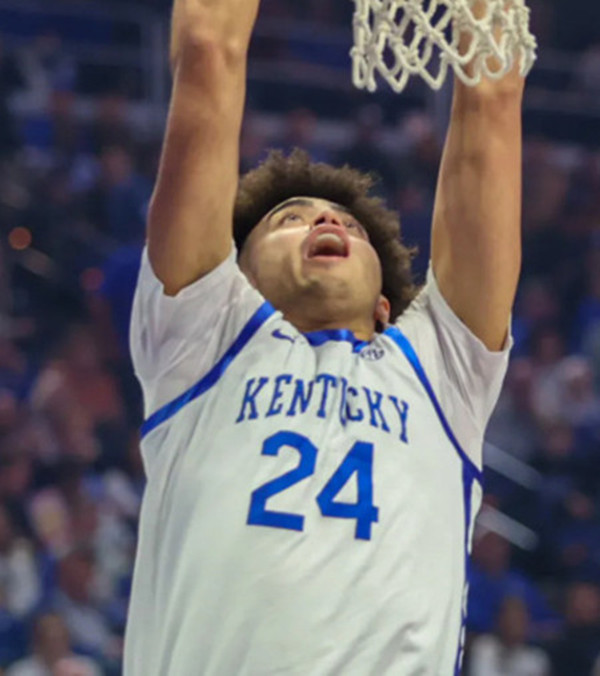  Kentucky Wildcats #24 Malachi Moreno Gray College Basketball Game Jersey 