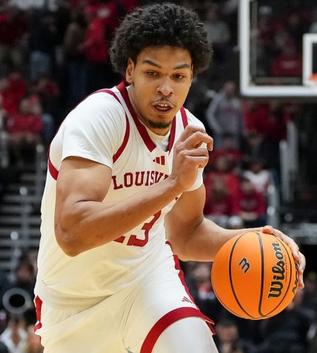  Louisville Cardinals #13 Sananda Fru 2024 White Red Basketball Game Jersey 