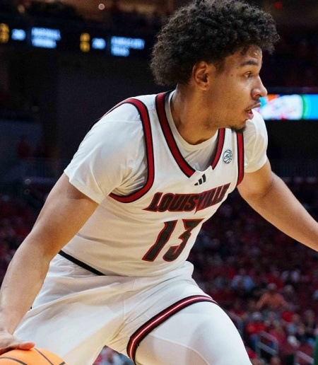  Louisville Cardinals #13 Sananda Fru 2025 White Black Basketball Game Jersey 