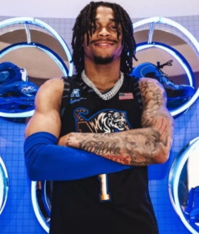  Memphis Tigers #1 Dug McDaniel Black Limited College Basketball Game Jersey 