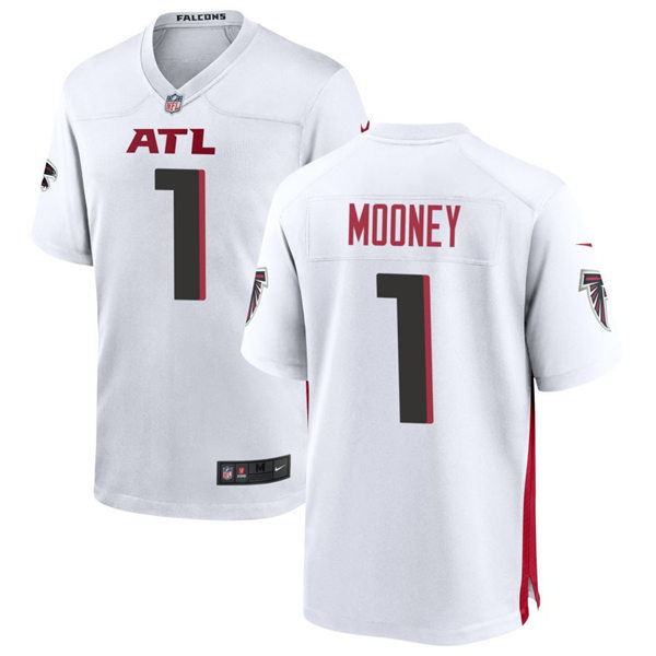  Men's Atlanta Falcons #1 Darnell Mooney Nike White Vapor Limited Jersey  (2) 