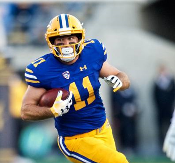  Men's Cal Bears Custom Under Armour Royal Alternate Football Jersey 