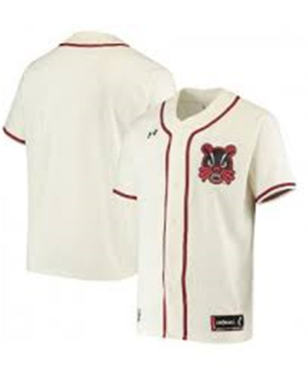  Men's Cincinnati Bearcats Custom Cream College Throwback Baseball Jersey 