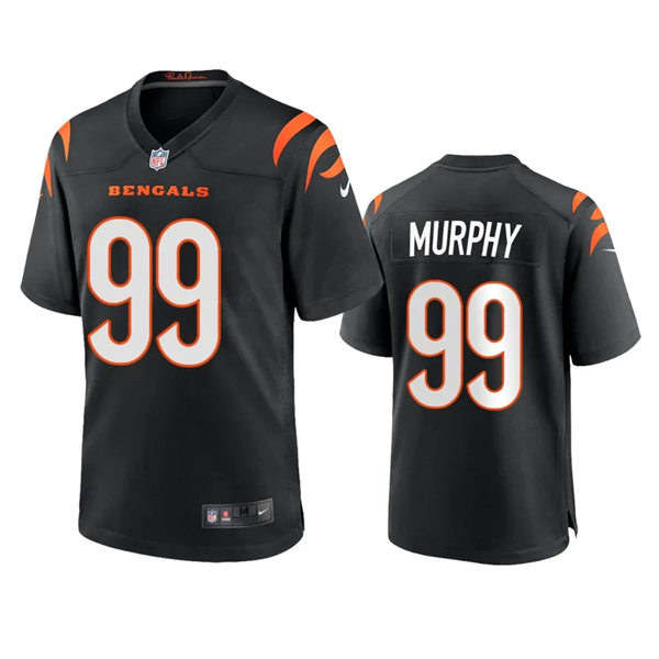  Men's Cincinnati Bengals #99 Myles Murphy Black Team Color Vapor Limited Player Jersey 