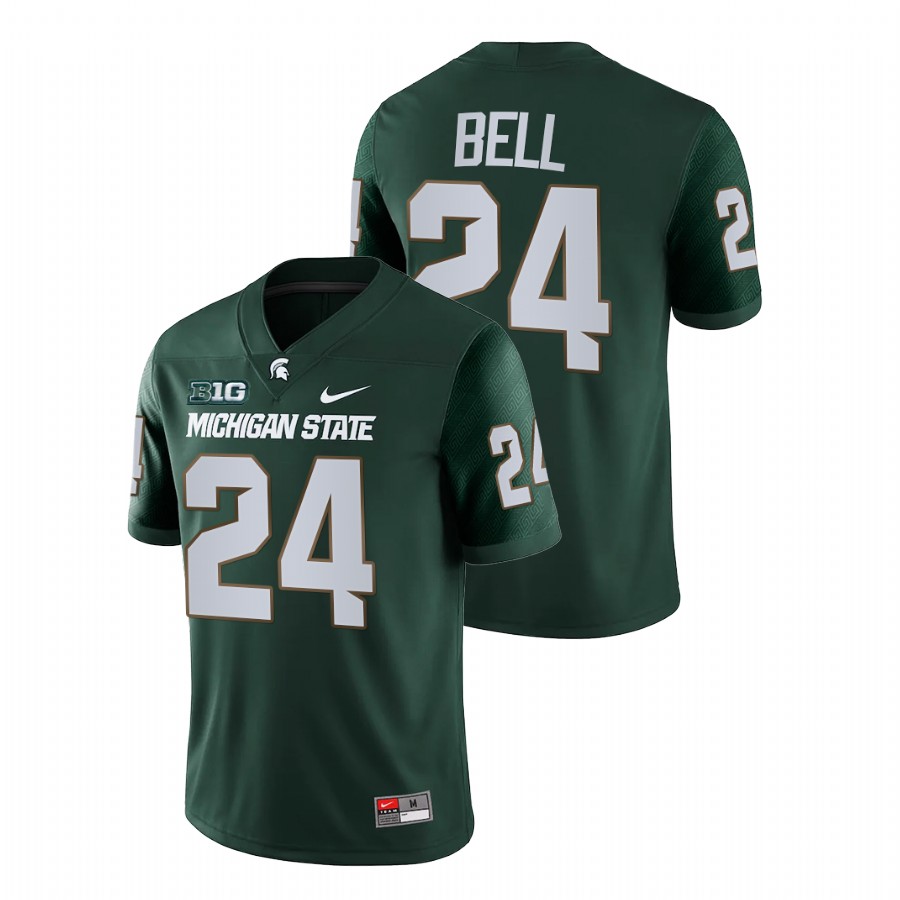  Men's Jersey Michigan State Spartans Le'Veon Bell Green College Football NFL Game Jersey