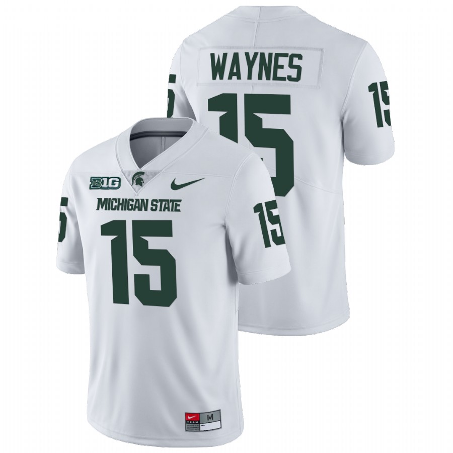  Men's Jersey Michigan State Spartans Trae Waynes White NFL Limited College Football Jersey