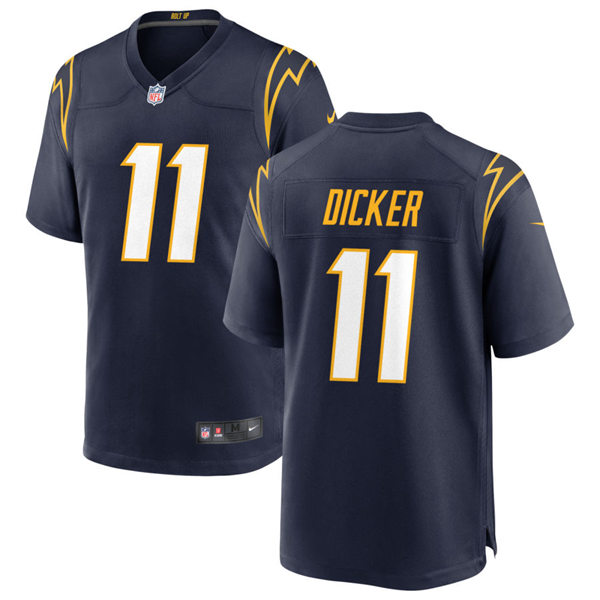  Men's Los Angeles Chargers #11 Cameron Dicker Nike Navy Alternate Vapor Limited Player Jersey 