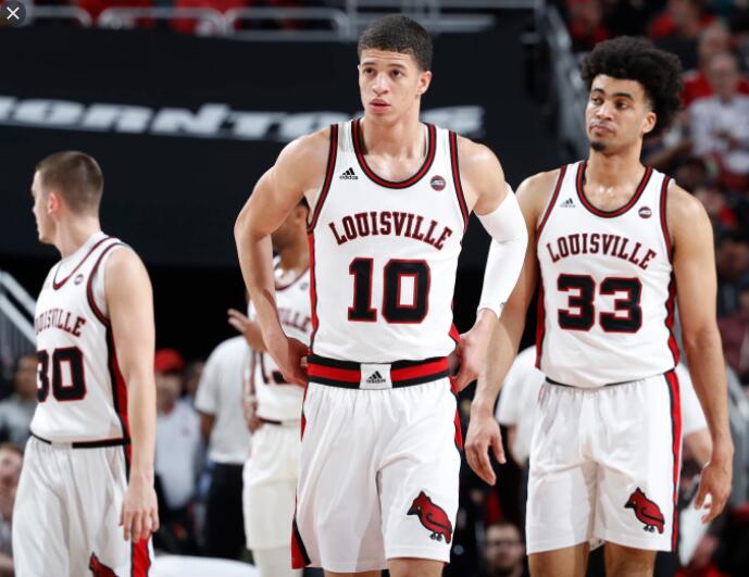  Men's Louisville Cardinals Custom Adidas Cream 2018 Hardwood Classics Basketball Jersey 