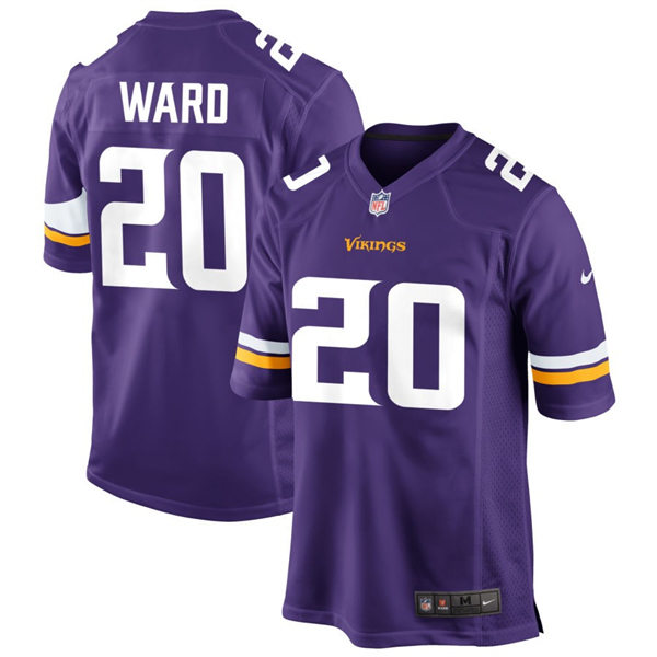  Men's Minnesota Vikings #20 Jay Ward Nike Purple Vapor Untouchable Limited Palyer Jersey 