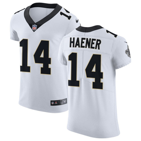  Men's New Orleans Saints #14 Jake Haener Nike White Vapor Untouchable Limited Jersey 