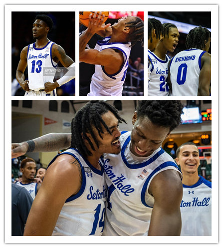  Men's Seton Hall Pirates Custom Under Armour 2022-23 White College Basketball Game Jersey 