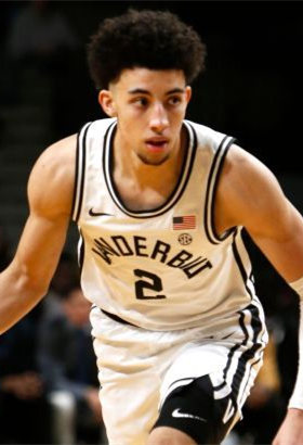  Men's Vanderbilt Commodores #2 Scotty Pippen Jr. Nike 2020 White Round Neck College Game Basketball Jersey 