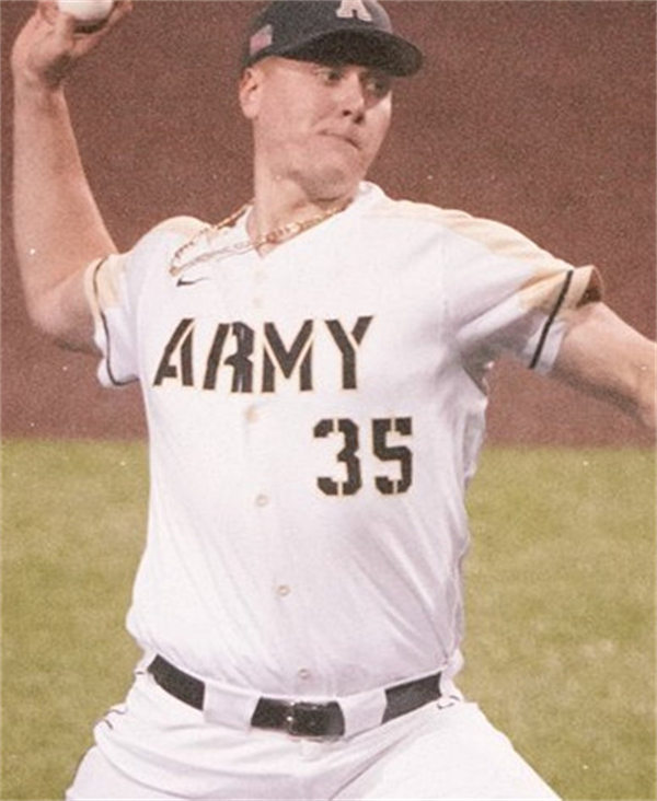  Men's Youth Army Black Knights Custom Nike White College Baseball Game Jersey 