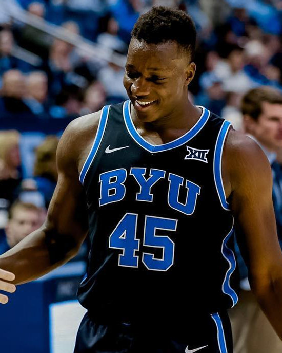  Men's Youth BYU Cougars Custom 2023 XII Black College Basketball Game Jersey 