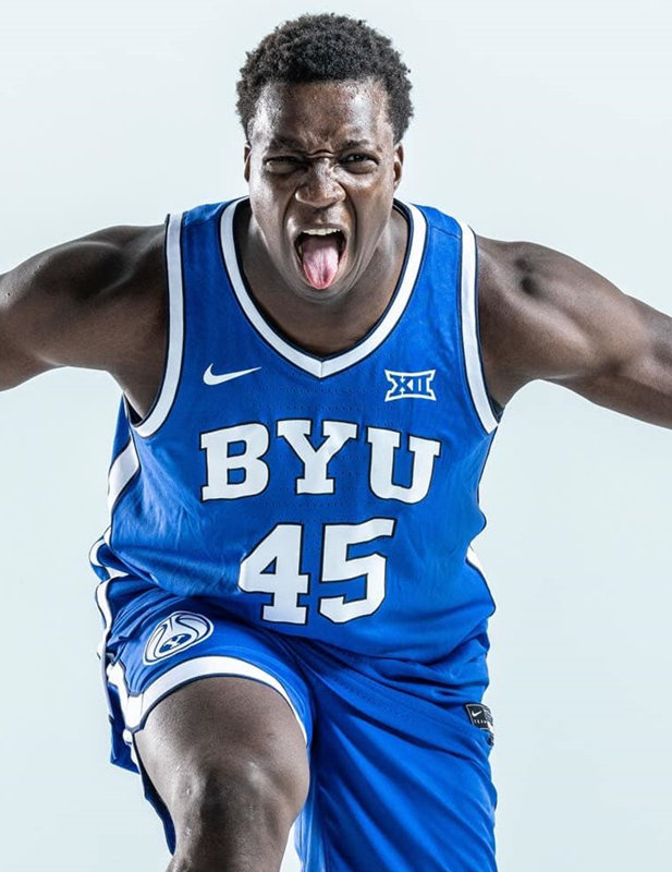  Men's Youth BYU Cougars Custom 2023 XII Royal College Basketball Game Jersey 