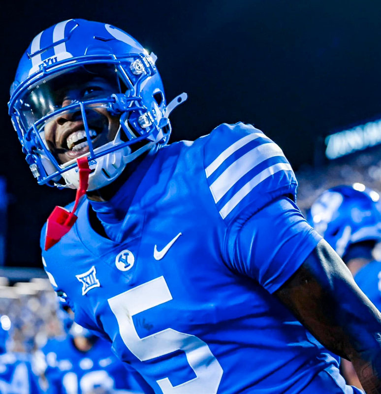  Men's Youth BYU Cougars Custom Nike 2023 XII Royal Ncaa College Football Jersey 