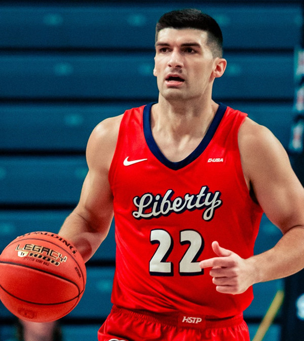  Men's Youth Liberty Flames Custom Nike 2023 C-USA Red College Basketball Game Jersey 
