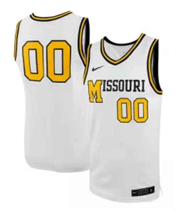  Men's Youth Missouri Tigers Custom Nike Reveal Norm Stewart-Era Retro Basketball Jersey 
