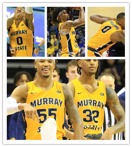  Men's Youth Murray State Racers Custom Nike 2021-22 Gold College Basketball Game Jersey 