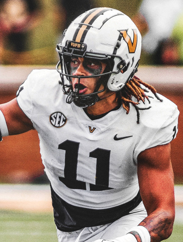  Men's Youth Vanderbilt Commodores Custom Nike 2023 White College Football Game Jersey 