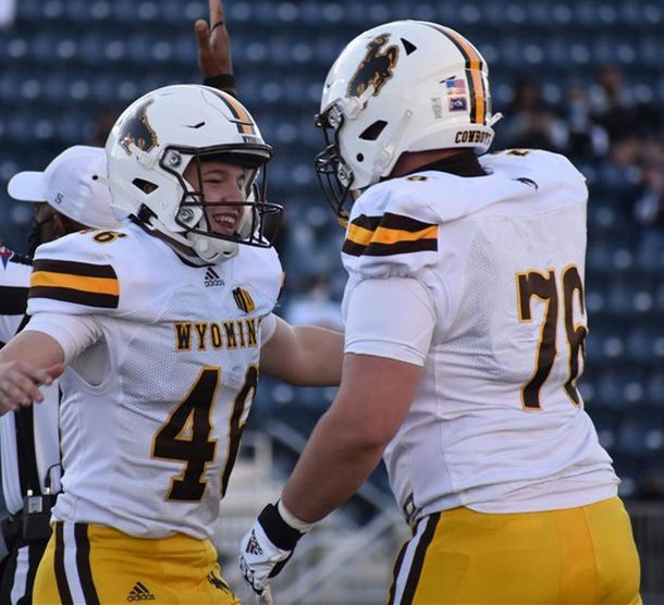  Men's Youth Wyoming Cowboys Custom Adidas 2022 White College Football Game Jersey