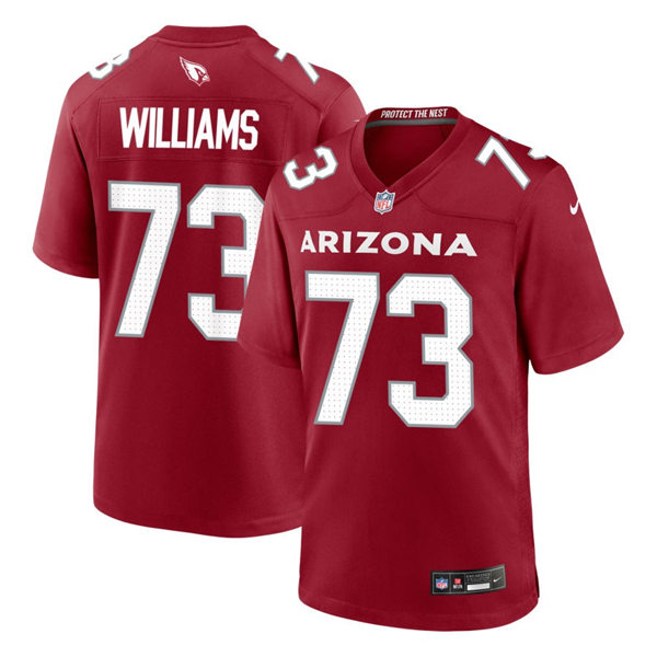  Mens Arizona Cardinals #73 Jonah Williams Cardinal Vapor F.U.S.E. Limited Jersey 