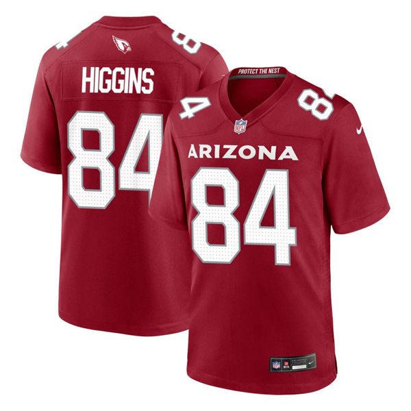  Mens Arizona Cardinals #84 Elijah Higgins Cardinal Vapor F.U.S.E. Limited Jersey 