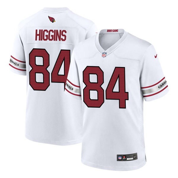  Mens Arizona Cardinals #84 Elijah Higgins White Vapor F.U.S.E. Limited Jersey 