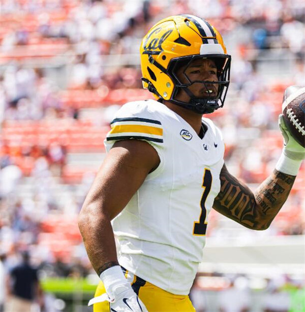  Mens California Golden Bears #1 Jaydn Ott 2024 ACC White Football Game Jersey 