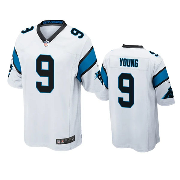  Mens Carolina Panthers #9 Bryce Young Nike White Vapor Untouchable Limited Jersey 