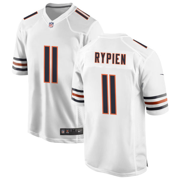  Mens Chicago Bears #11 Brett Rypien Nike White Vapor Untouchable Limited Jersey 