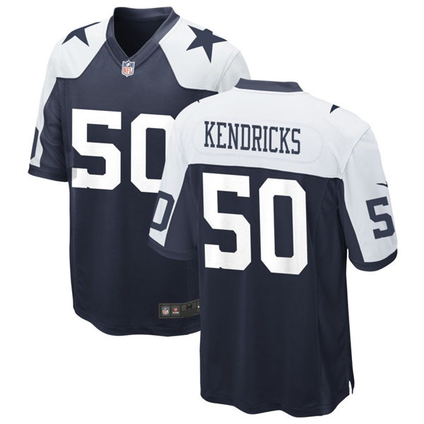  Mens Dallas Cowboys #50 Eric Kendricks Nike Navy Alternate Vapor F.U.S.E. Limited Jersey 