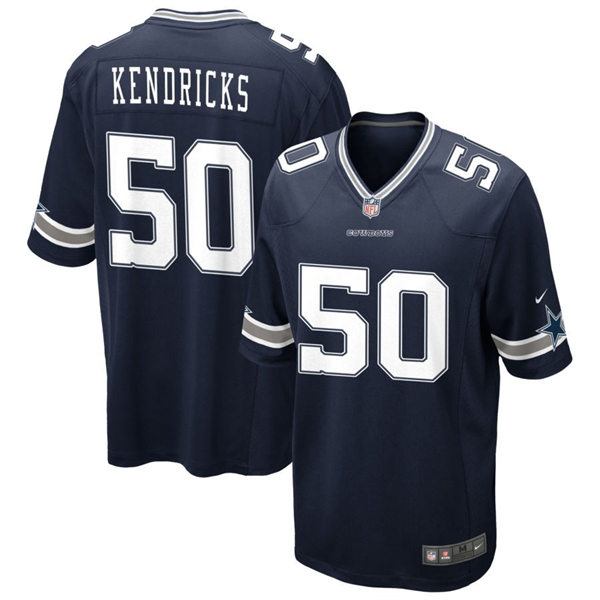  Mens Dallas Cowboys #50 Eric Kendricks Nike Navy Vapor F.U.S.E. Limited Jersey 