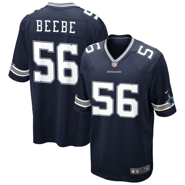  Mens Dallas Cowboys #56 Cooper Beebe Nike Navy Vapor F.U.S.E. Limited Jersey 